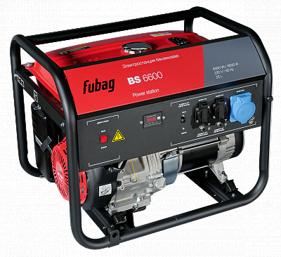 картинка Бензиновый генератор Fubag BS 6600 купить - ООО "ПромКомТех"